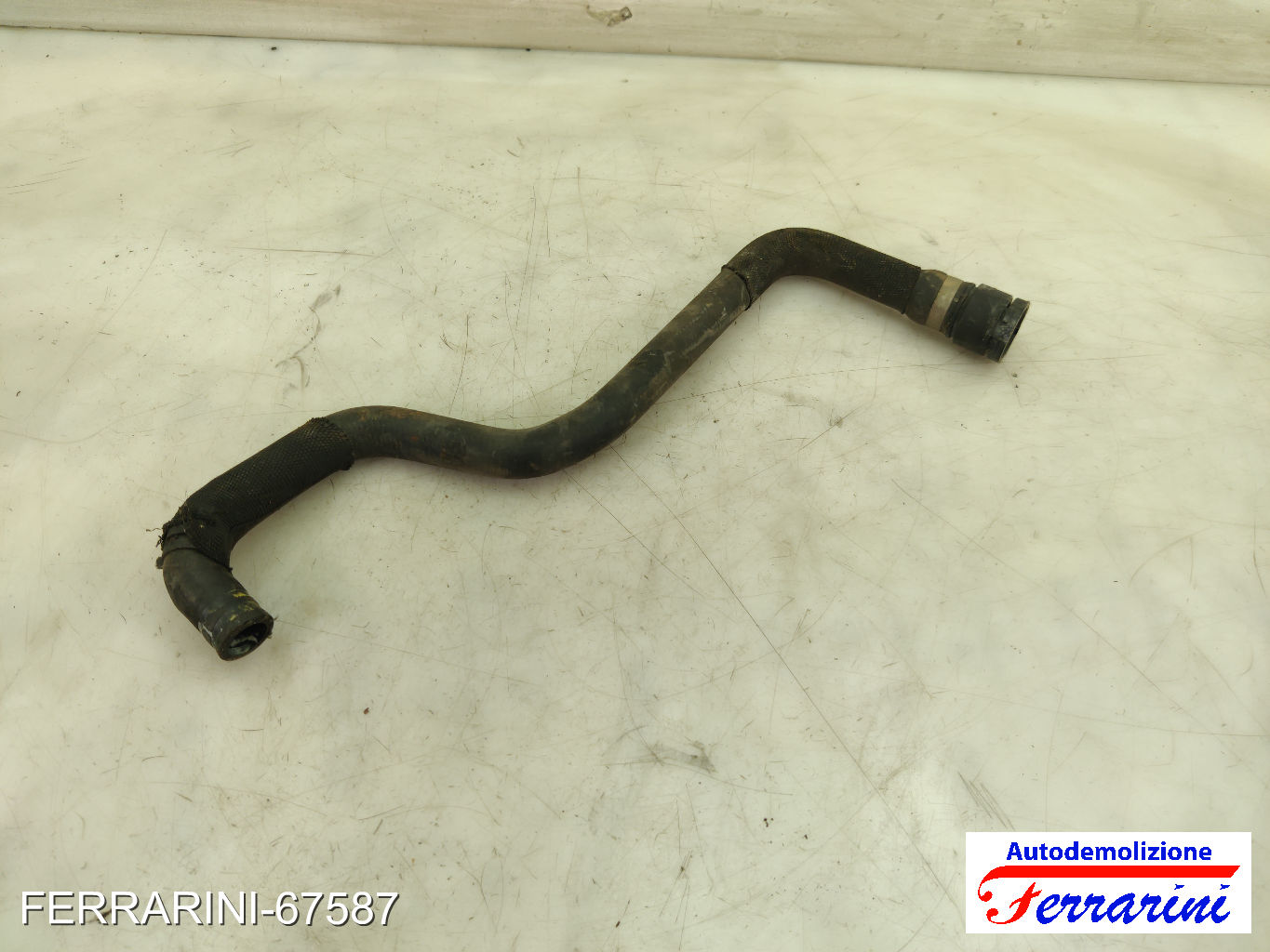 1ND, tubo acqua motore MINI - R50, R53 ONE D 2003-2006 17127788770, 17127793603