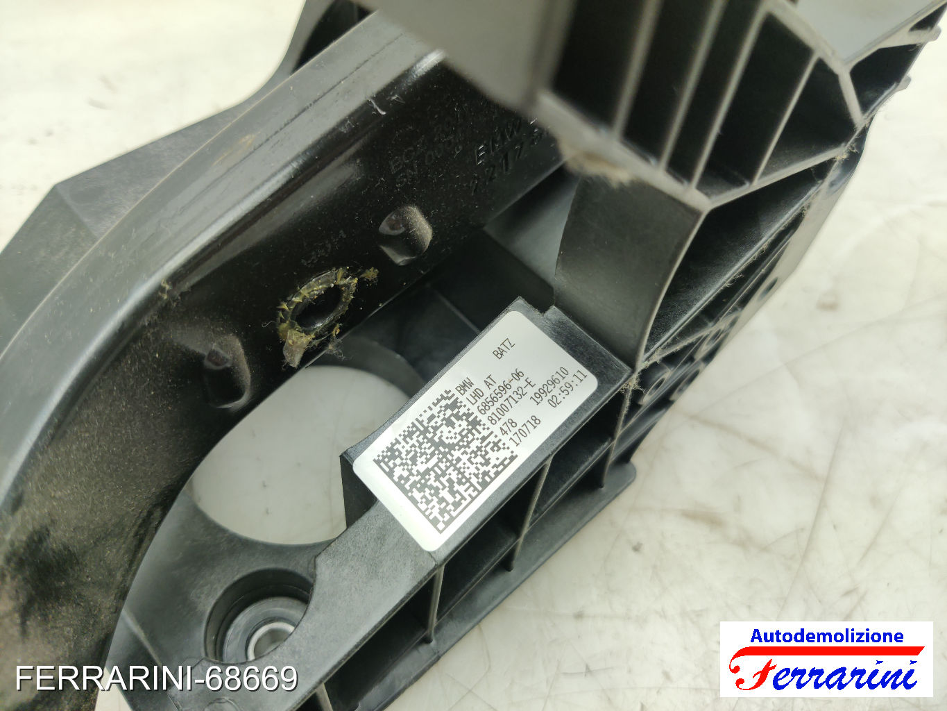 Pedale Freno BMW X1 F48 SDRIVE 18D 2015-2023 35006856596, 81007132E, 19929610 8