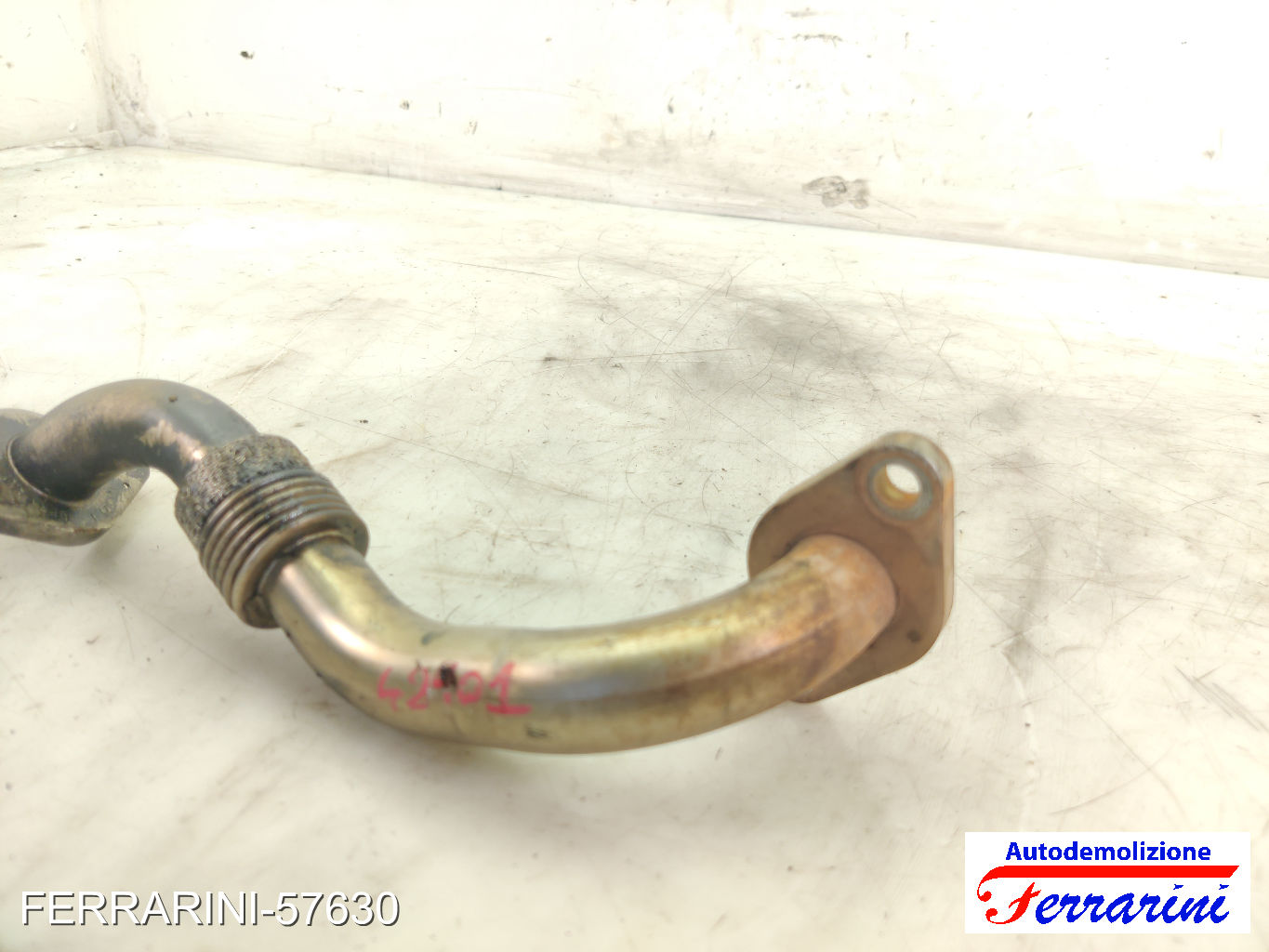 ATD tubo EGR VW NEW BEETLE 1C1, 9C1 1.9 TDI 2001-2010 038131521CC, 038131521BQ 8