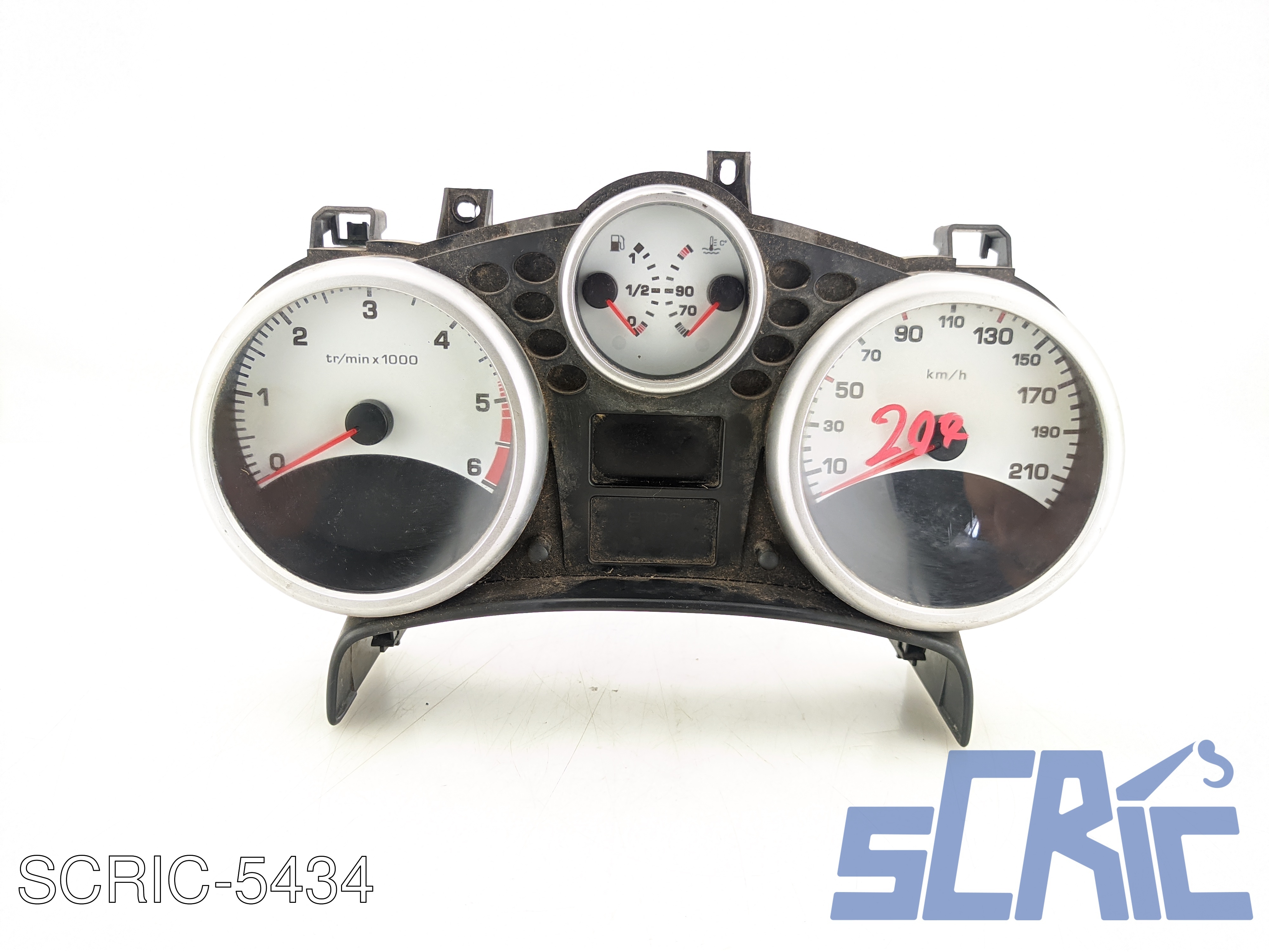 Quadro Contachilometri PEUGEOT 207 WA, WC 1.4 HDI 2006-2015 6103JV, A2C53065547