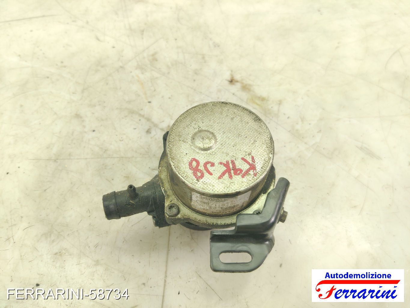 Pompe Vuoto Depressore RENAULT KANGOO KC0/1 1.9 DTI 2000-2003 7700112491 6