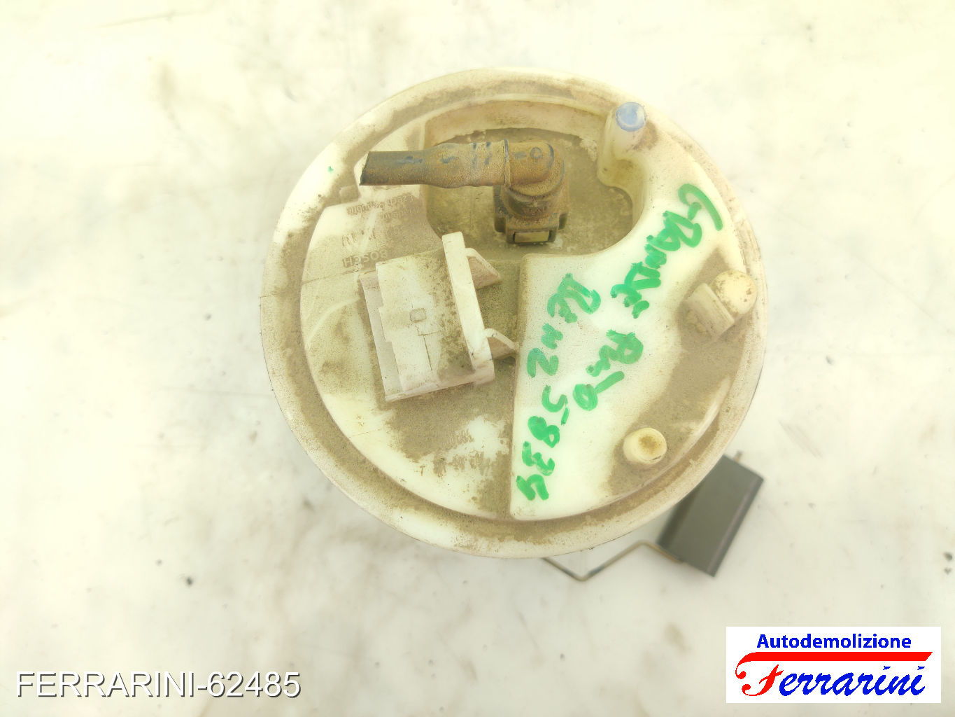 Cestello Pompa Galleggiante Serbatoio FIAT GRANDE PUNTO 199 1.4 LPG 2008-2009
