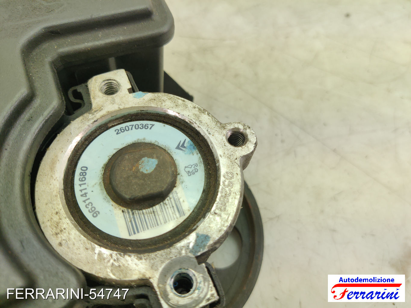 Pompa Servosterzo VW SHARAN 7M6, 7M8, 7M9 1.9 TDI 1996-2000 26070367, 9631411680