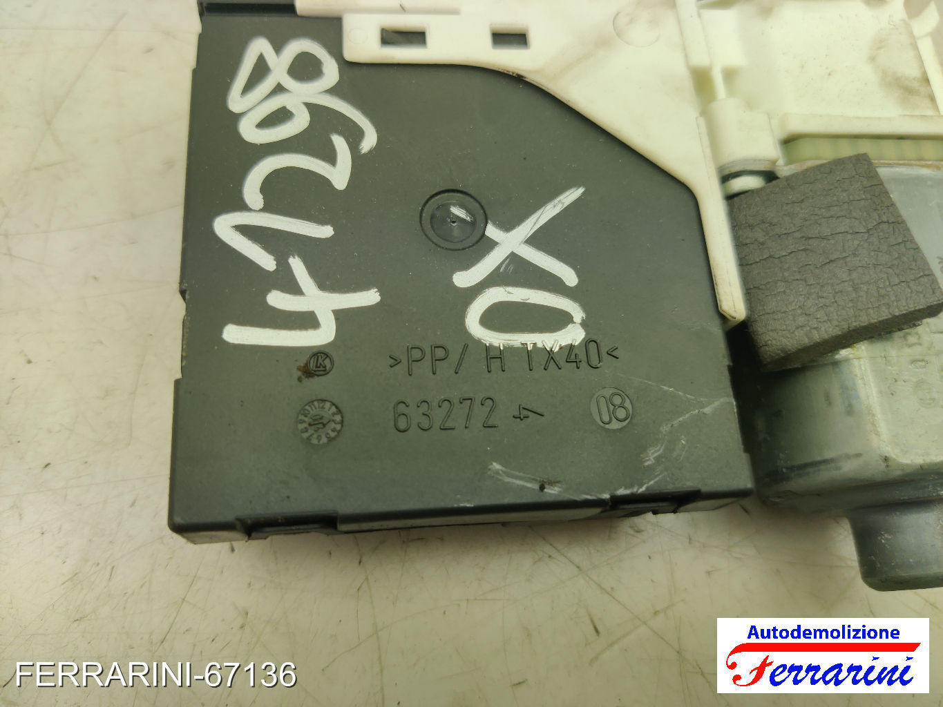 Motorino Alzavetro AUDI A3 8P1 2.0 TDI 16V 2003-2012 8P0959802G 6