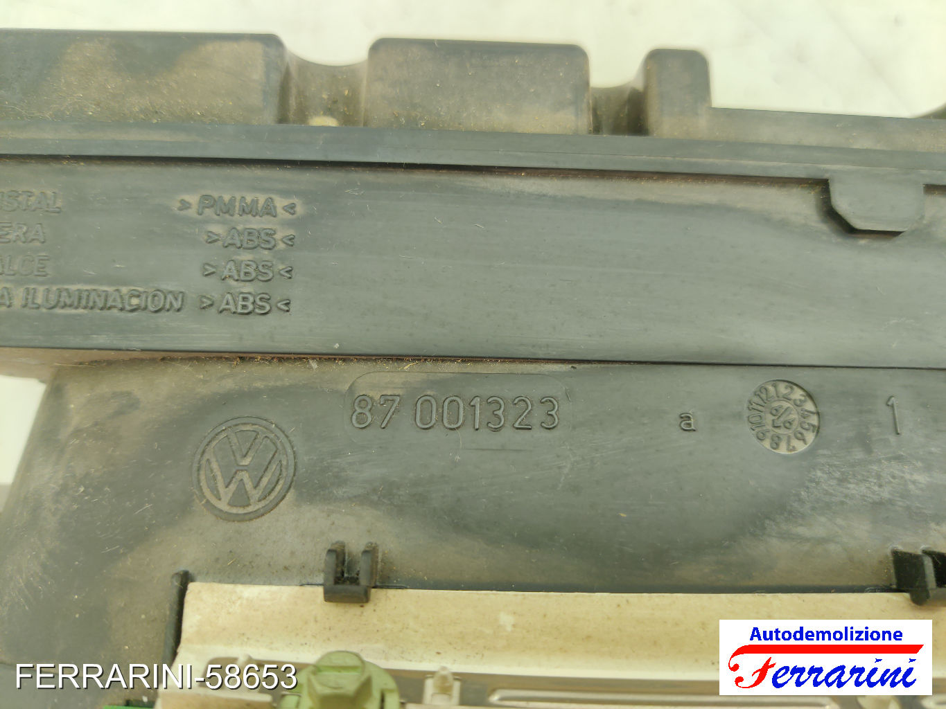 Quadro Contachilometri VW CADDY 2 9K9B 1.9 D 1995-2004 6K0919033EK, 6K9919033AB