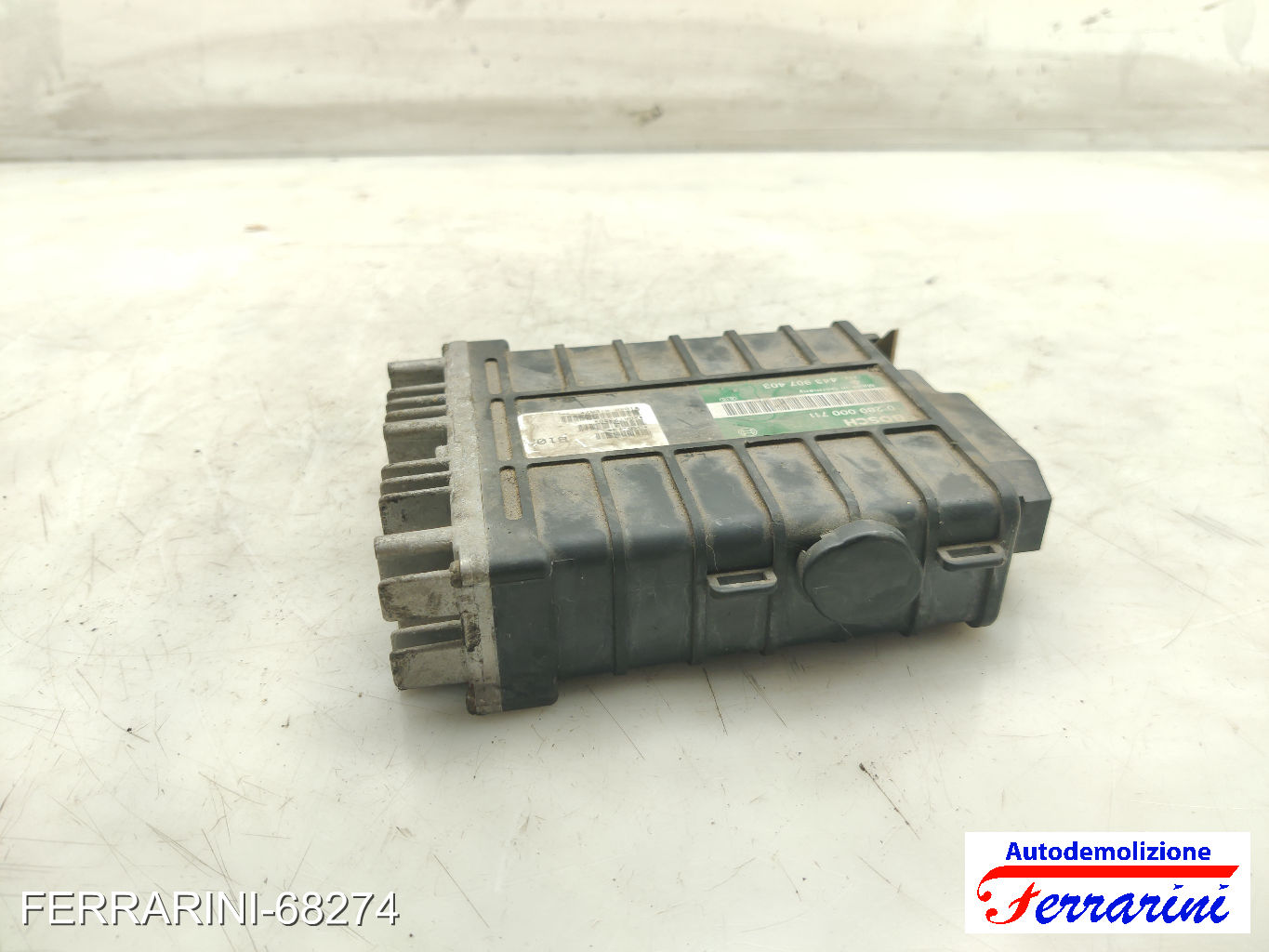Centralina Motore AUDI 80 893, 894, 8A2 1.6 1986-1991 443907403, 0280000711 6