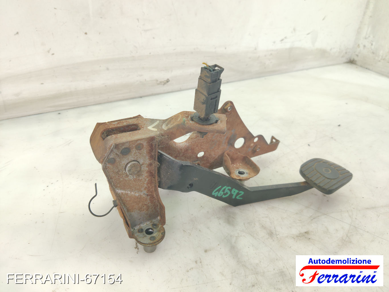Pedale Freno NISSAN MICRA 3 K12 1.5 DCI 2003-2010 46501AX700, 46592