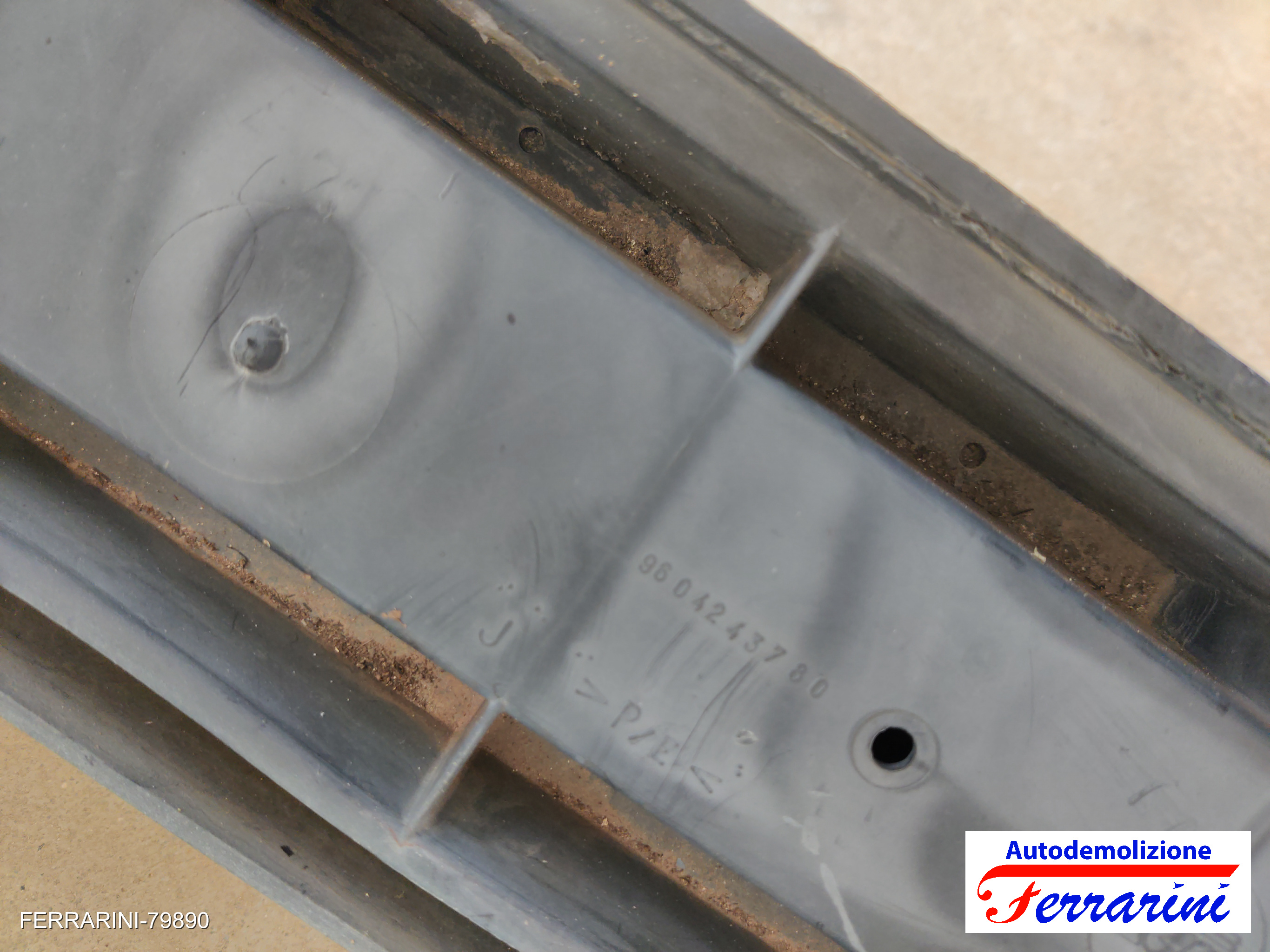 Paraurti PEUGEOT 106 1 1A, 1C 1991-1996 Frontale 9604243780, 7401E2 12