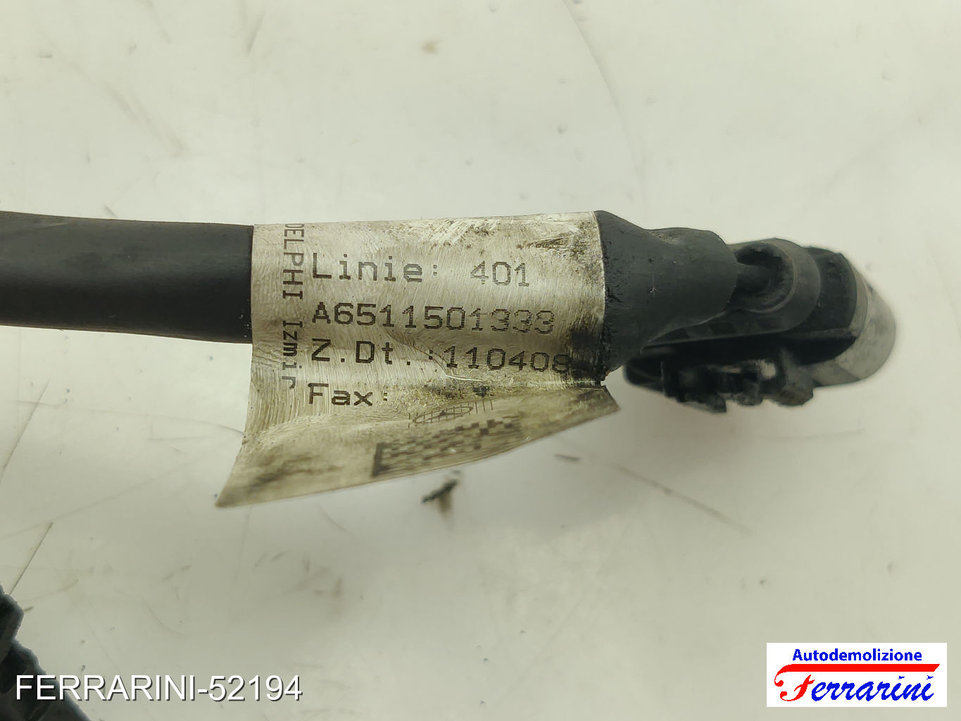 Cablaggio Candelette MERCEDES CLASSE C S205 C 220 D 4MATIC 2015-2018 A6511501333