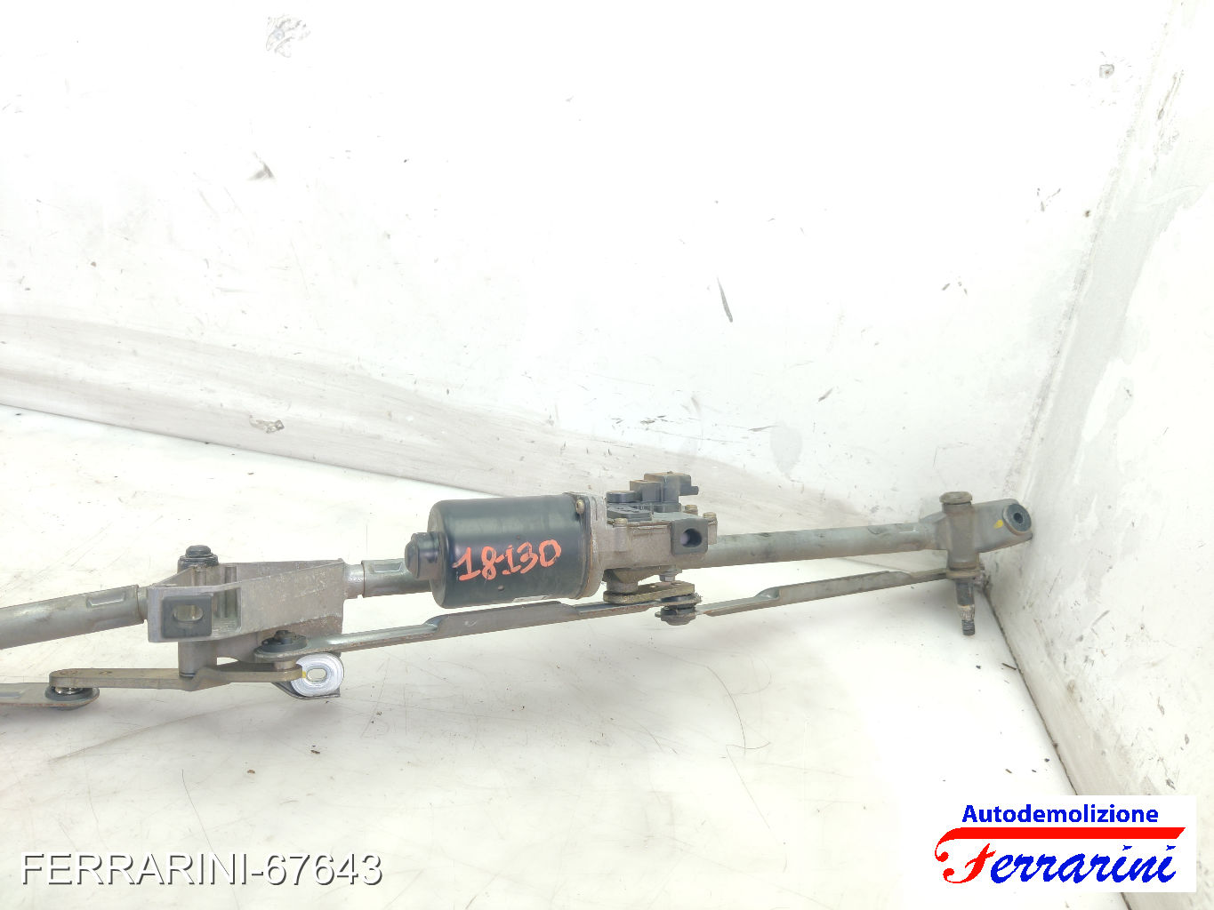 Spazzacqua Motorino Tergicristallo PEUGEOT 307 SW 3H 2002-2008 anteriore 12
