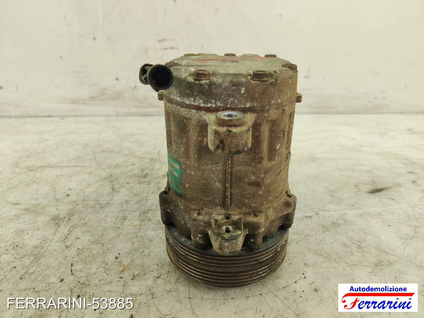 Compressore Clima FIAT SEICENTO 600 187 1.1 1998-2010 SD7B107183, 0836312634 6