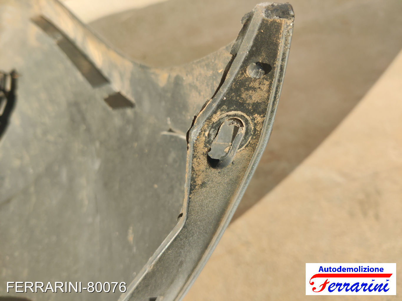 Paraurti FIAT GRANDE PUNTO 199 2005-2010 Retro 71777606, 735418961, 735417224 9