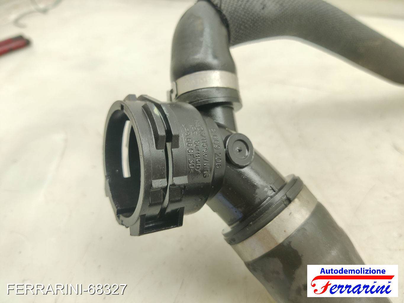 tubo raffreddamento acqua B47C20A BMW X1 F48 SDRIVE 18D 2015-2023 17128580483 9