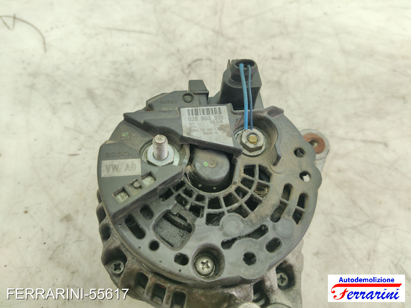 Alternatore VW PASSAT VARIANT 3B6 1.9 TDI 2000-2005 028903031