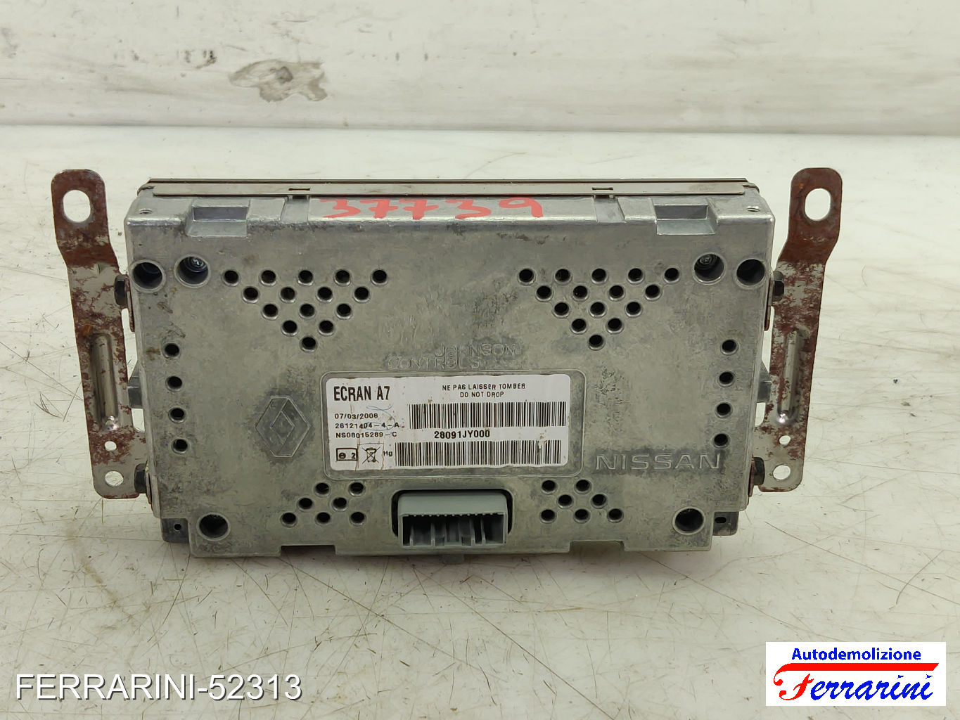 Display Navigatore RENAULT KOLEOS 1 HY 2008-2023 28091JY000, NS08015289 6