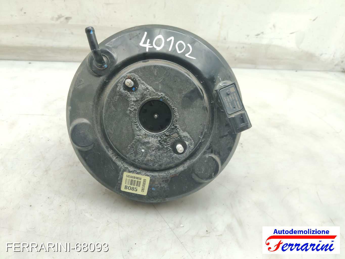 Servofreno MAZDA 6 SW GY 2.0 DI 2002-2005 GJ6A43800, 32MPP31, 1810242 8