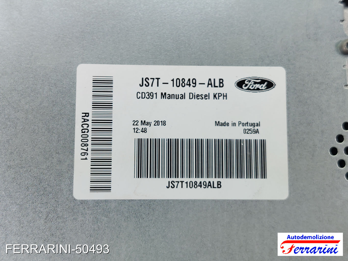 Quadro Contachilometri FORD MONDEO 5 TURNIER CF 2.0 TDCI 2014-2023 JS7T10849ALB