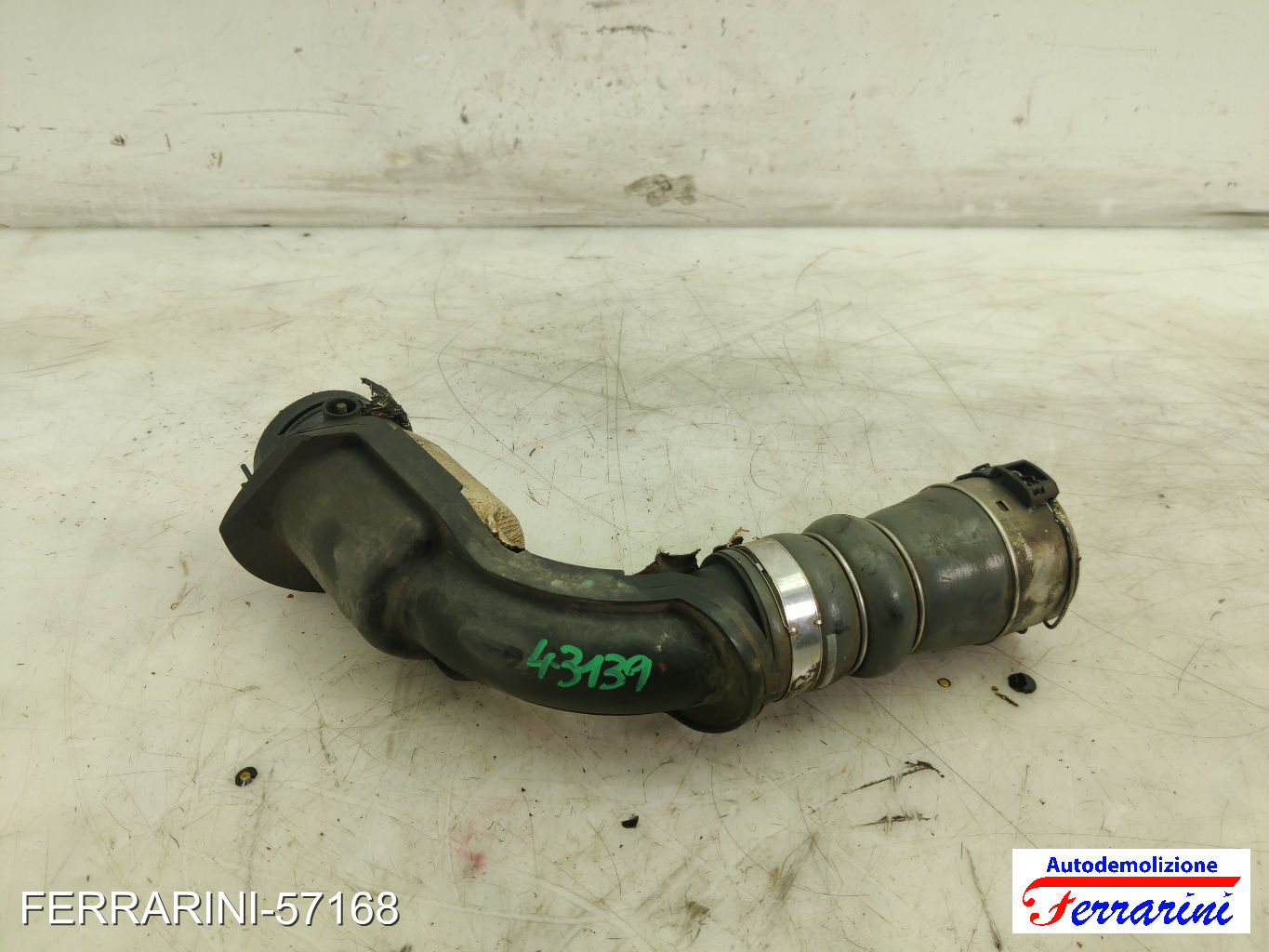 tubo intercooler turbina RENAULT MEGANE 3 SW KZ0/1 1.5 DCI 2009-2015 144607512R 8