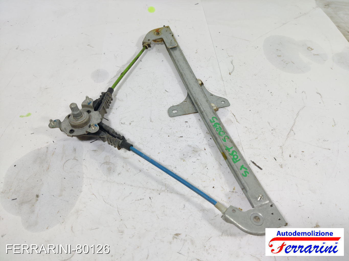 Alzavetro OPEL AGILA A H00 2003-2007 sinistro, sx, posteriore, post 9206369