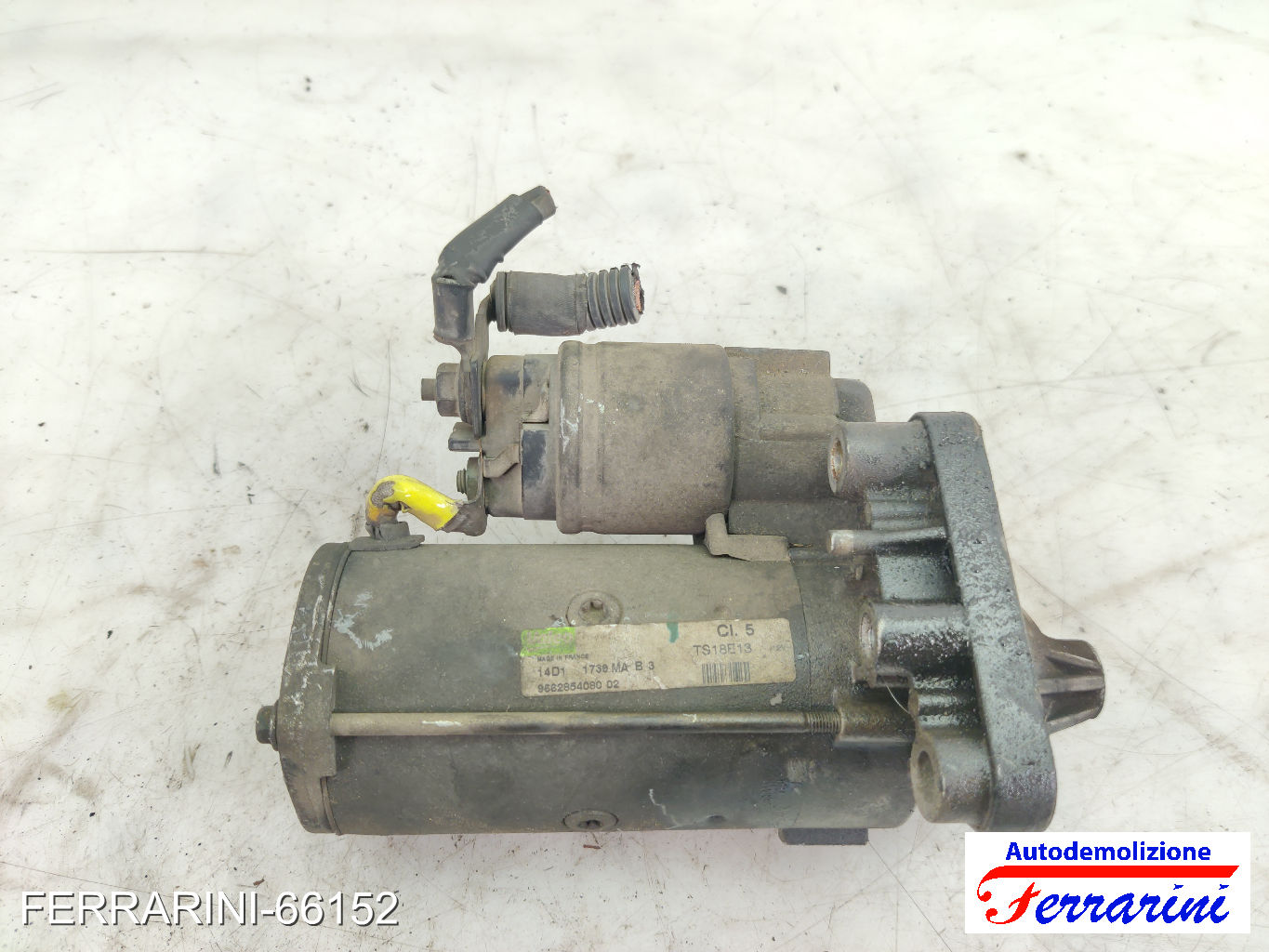 Motorino Avviamento CITROEN C2 JM 1.4 HDI 2003-2009 9662854080, 5802FG, 5802Z8