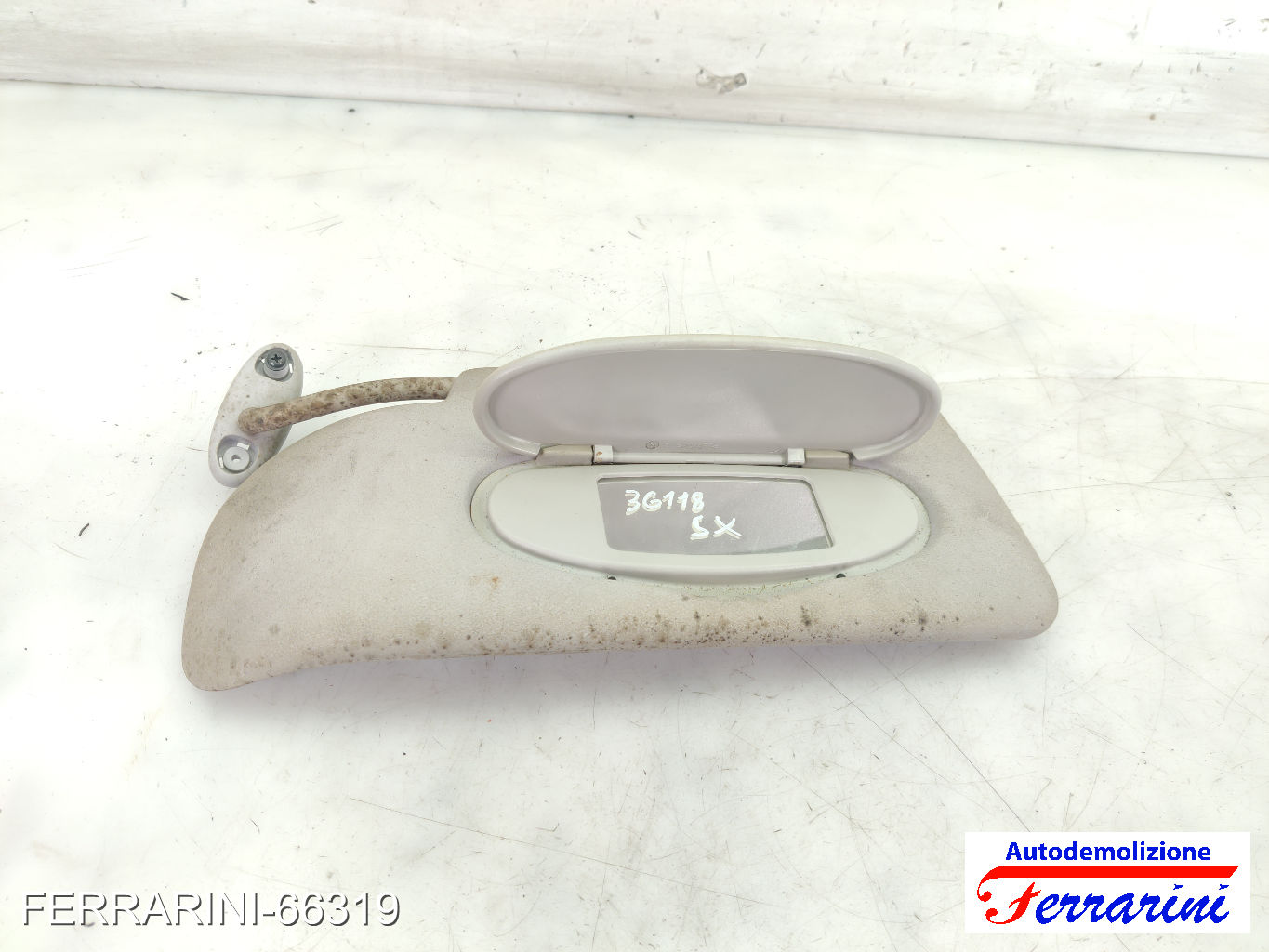Aletta Parasole MINI - R50, R53 2003-2006 sinistro, sx 51167134440 10
