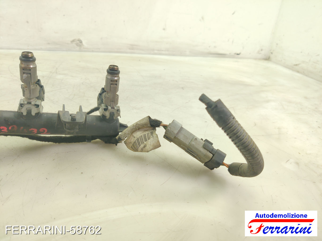Flauto Iniettori CITROEN C4 LC 1.4 16V 2004-2011 9644224380, 9652451580 14
