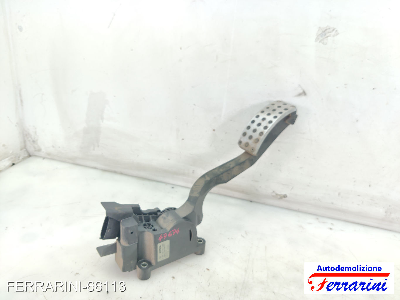Pedale Acceleratore ALFA ROMEO 147 937 1.9 16V Q2 2004-2010 50504914, 0280755051 9