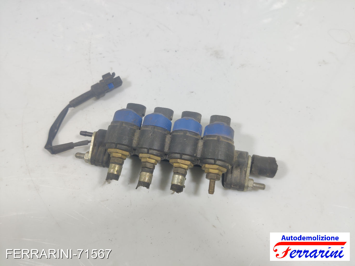 iniettori GPL Landi Renzo blu GI25-65 FIAT 500 312 1.2 2007-2023 237134000