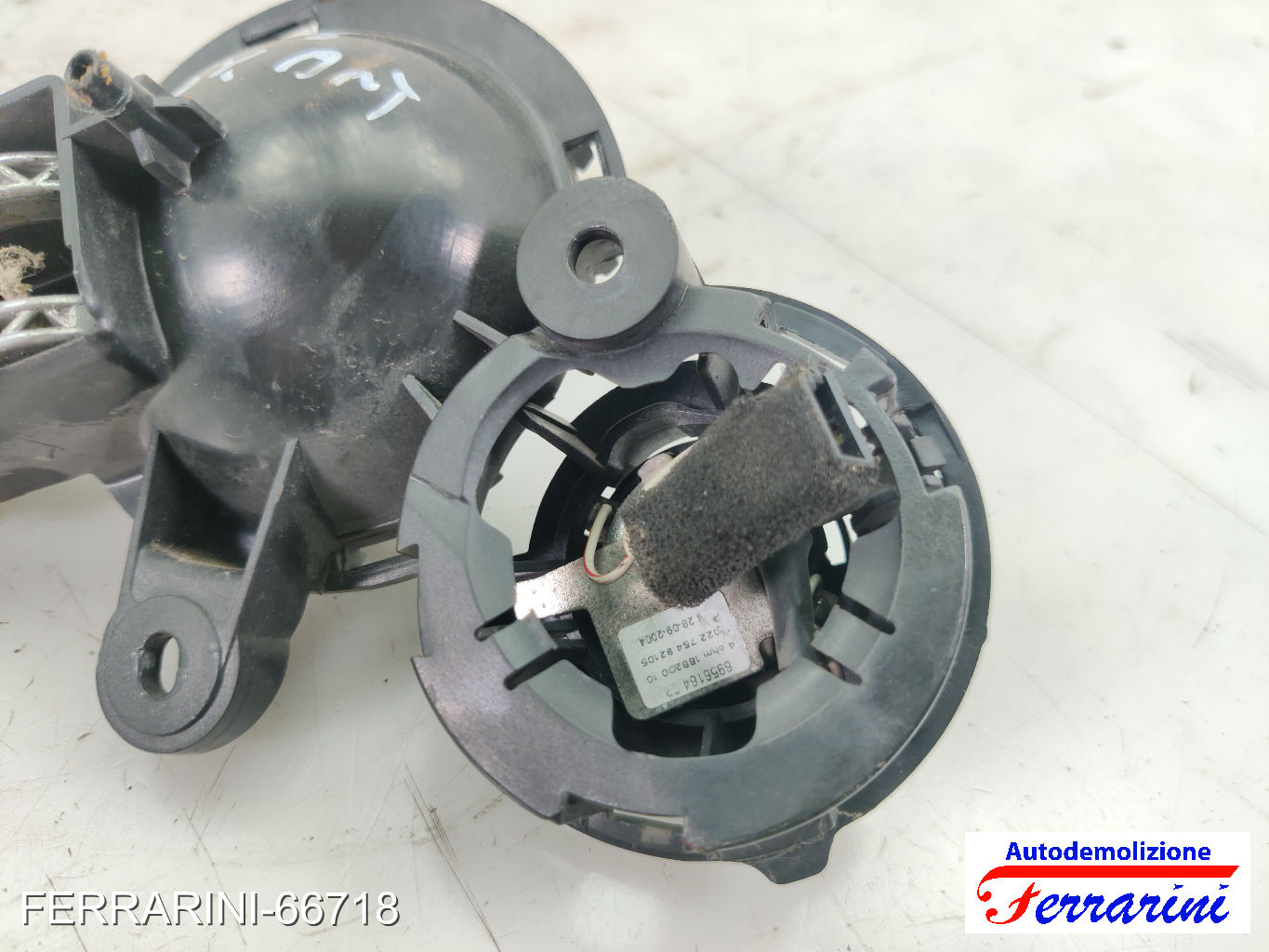 Maniglia Porta Interna MINI - R50, R53 2003-2006 sinistra, sx, frontale