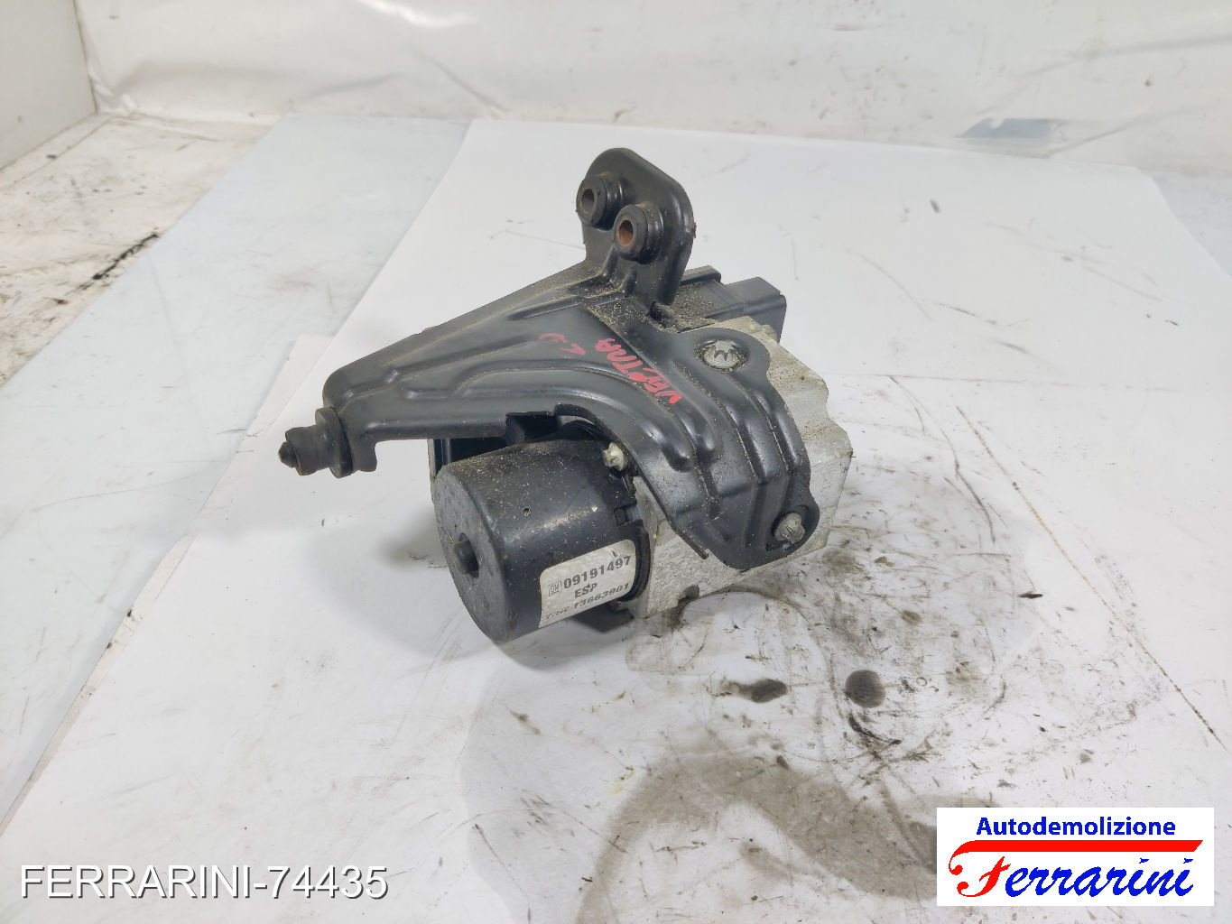 Centralina Pompa Abs OPEL VECTRA C SW Z02 2.0 DTI 2003-2005 09191497, 13509201