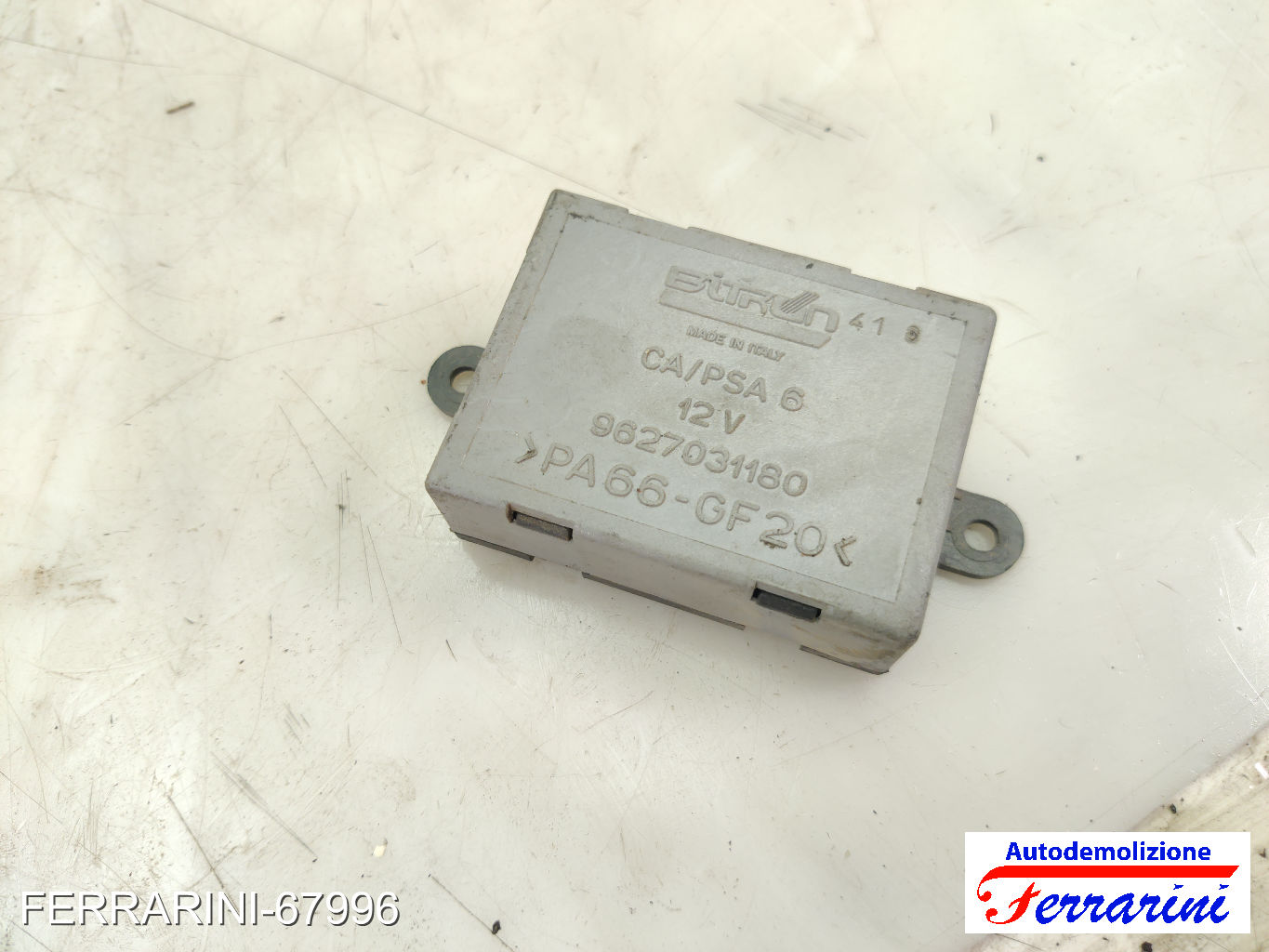 Centralina Motore PEUGEOT PARTNER COMBISPACE 5, G 2.0 HDI 2000-2008 9641428380 27