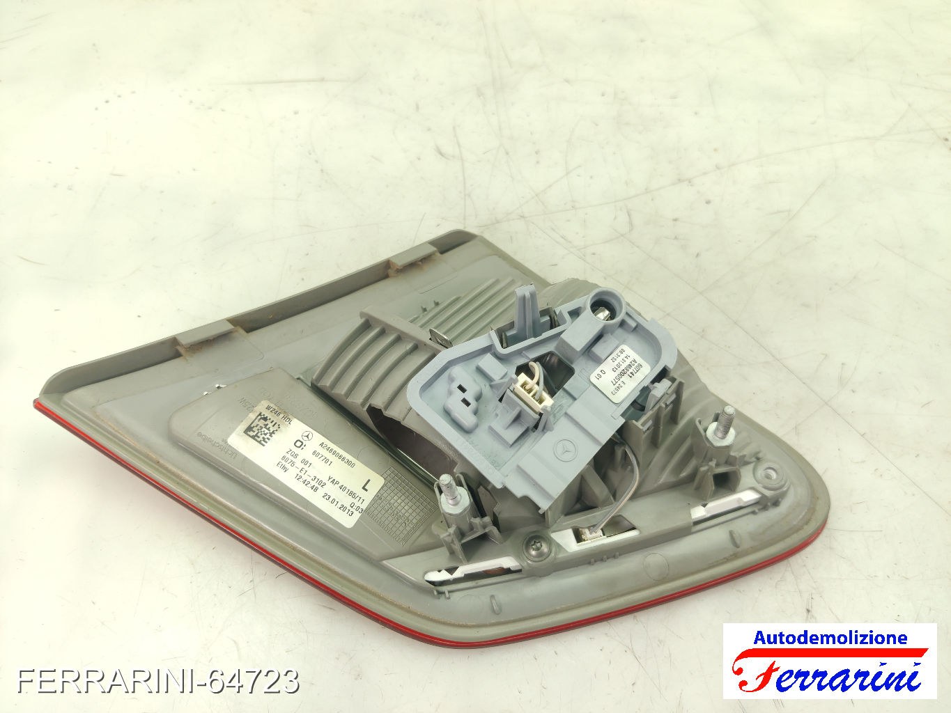 INTERNO PORTELLONE Fanalino Stop Posteriore MERCEDES CLASSE B W242, W246