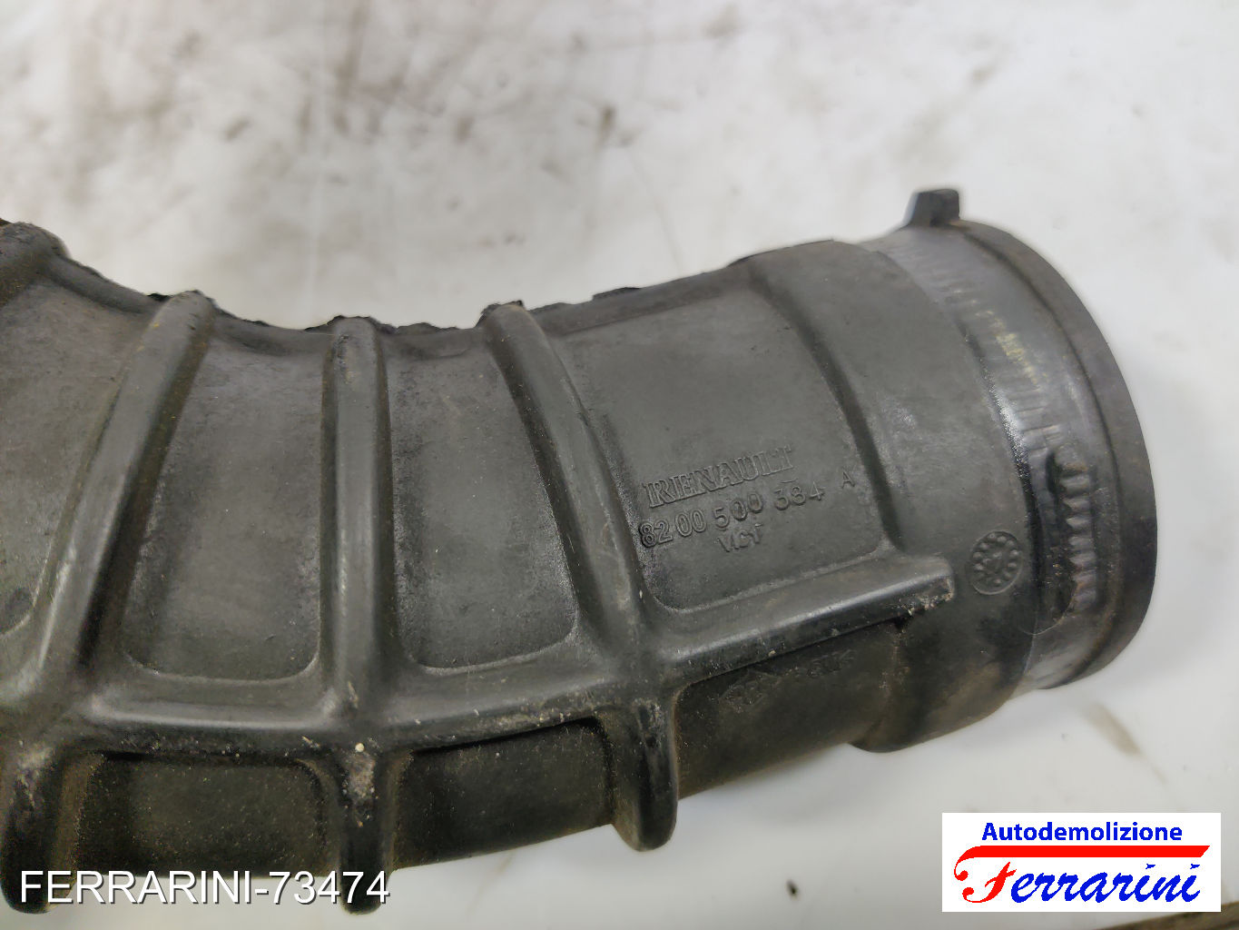 tubo aria aspirazione K9K NISSAN QASHQAI 1 J10, JJ10E, NJ10 1.5 DCI 2006-2013
