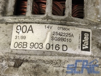 Alternatore VW PASSAT VARIANT 3B5 1.8 1997-2000 06B903016D, 038903018EX 6