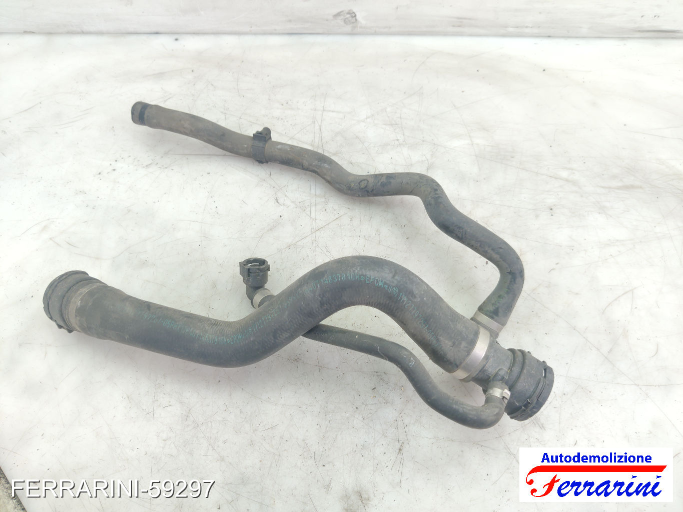 manicotto radiatore M47 BMW SERIE 1 E87 120D 2004-2011 17127525541, 17127540127