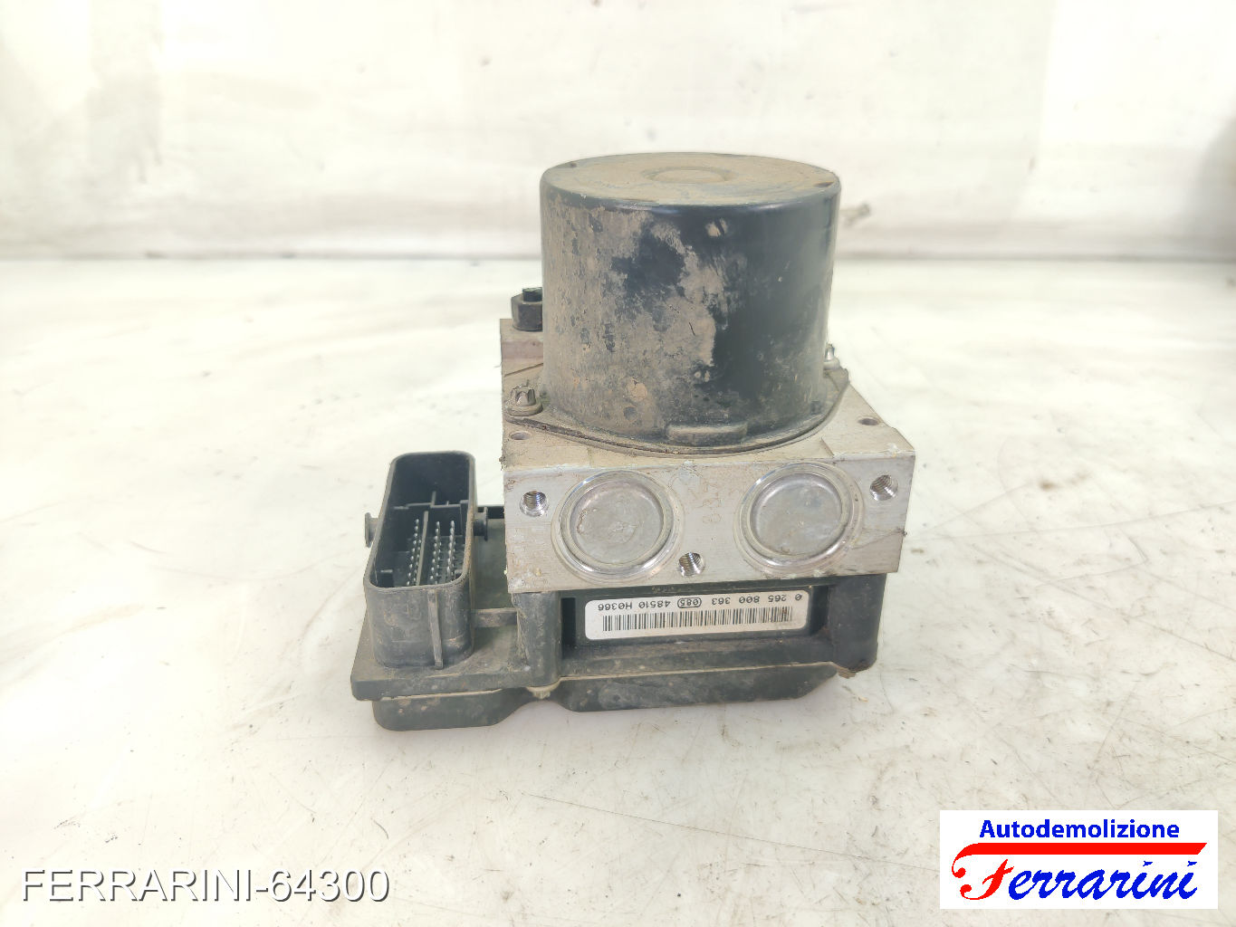 Centralina Pompa Abs AUDI A2 8Z0 1.4 TDI 2000-2005 0265800363, 6Q0907379, 48510