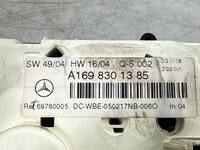 Tastiera Clima MERCEDES CLASSE A W169 2004-2012 anteriore, frontale A1698301385 8