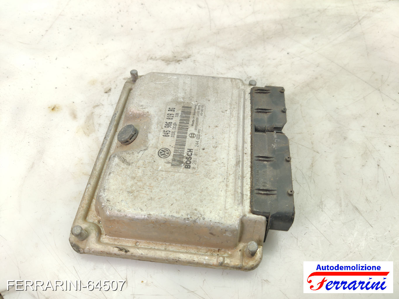 Centralina Motore SEAT IBIZA 3 6L1 1.4 TDI 2002-2005 045906019BG, 0281011244