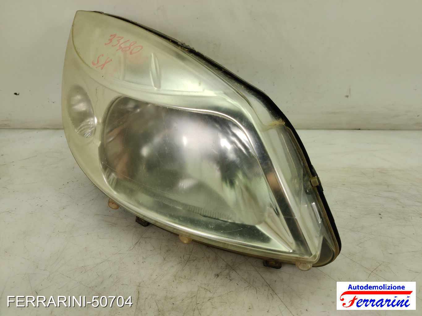 Faro Anteriore DACIA SANDERO 2009-2012 sinistro, sx 8200733878, 260602914R