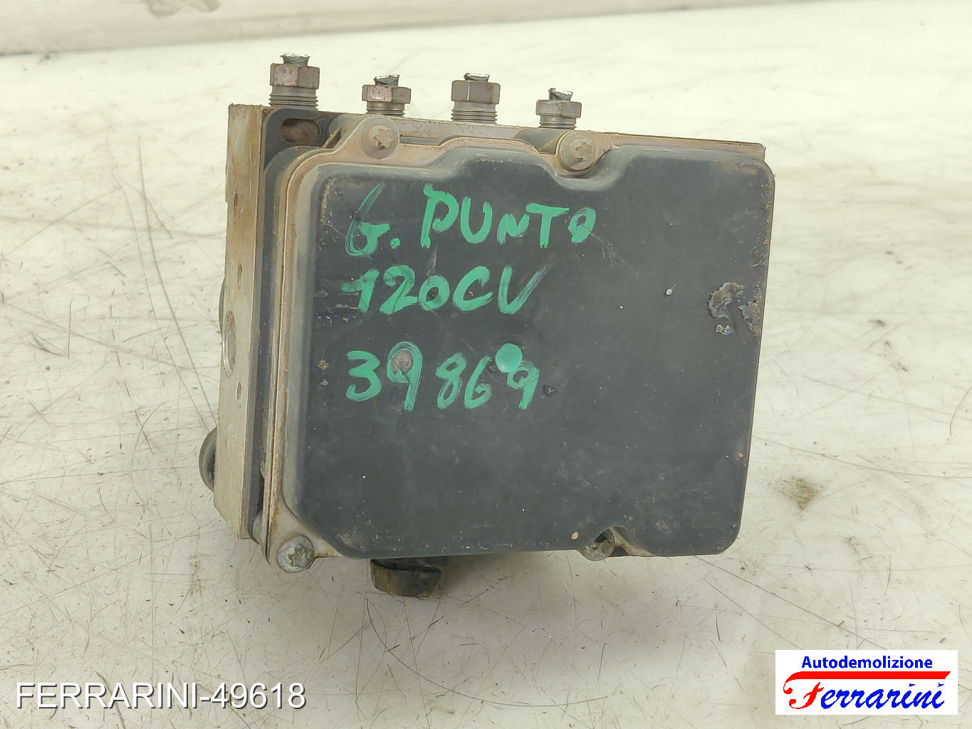 Centralina Pompa Abs FIAT GRANDE PUNTO 199 1.9 D MULTIJET 2005-2009 0265234199 12
