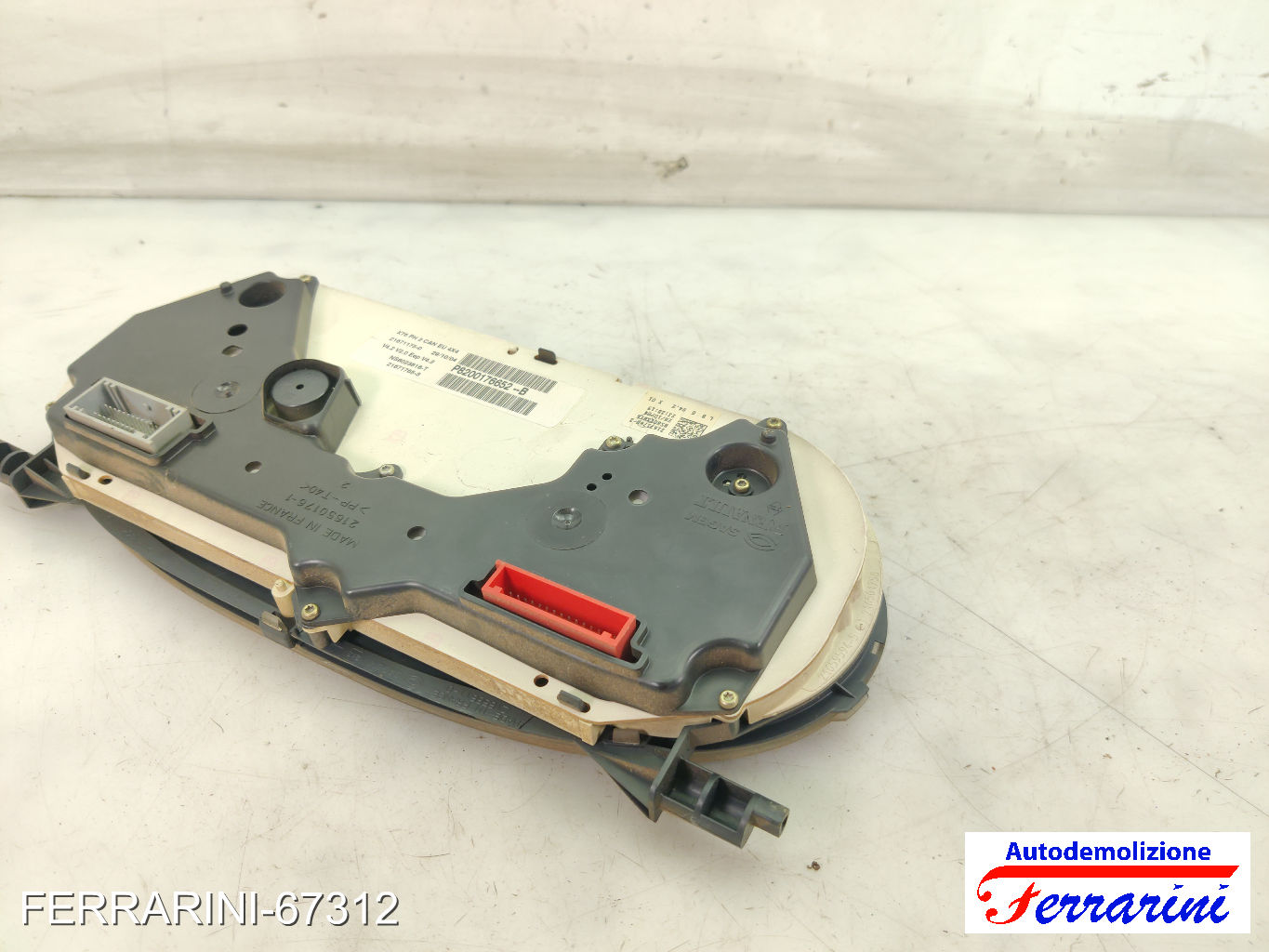 Quadro Contachilometri RENAULT KANGOO KC0/1 1.5 DCI 2001-2007 8200176652