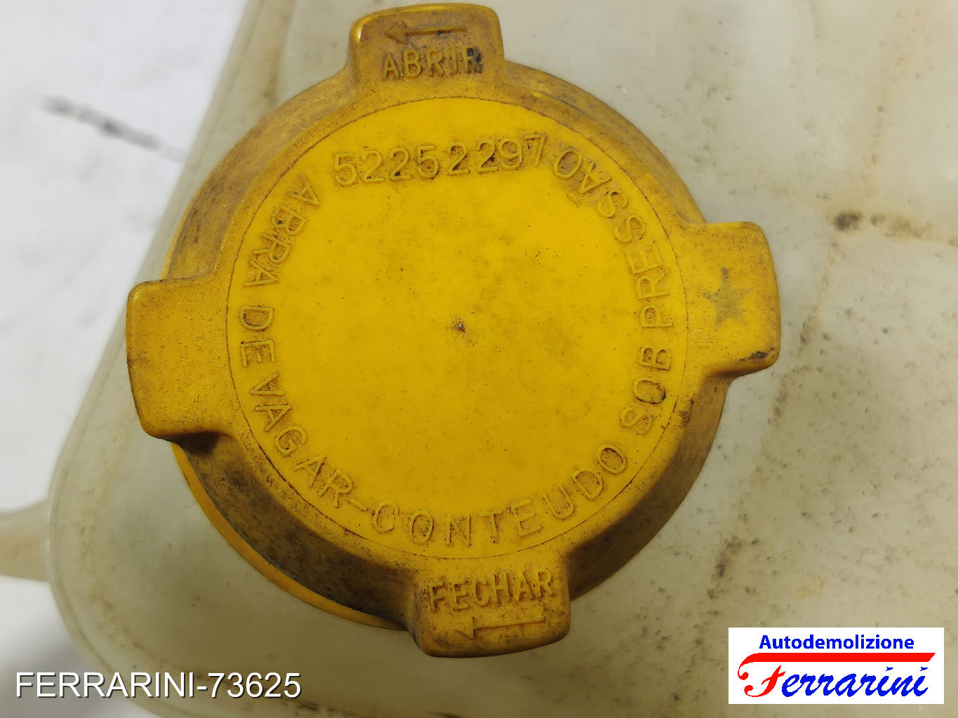Vaschetta Liquido Motore FORD ESCORT 5 AAL, ABL 1.3 1990-1995 52252297