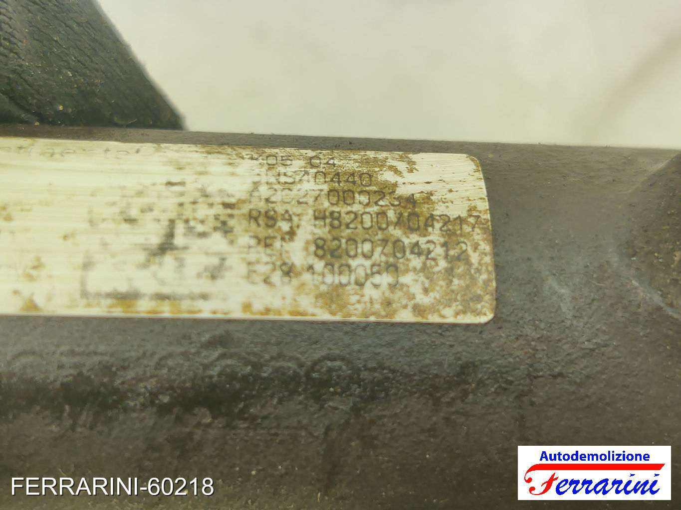 Flauto Iniettori RENAULT MEGANE 3 B3, BZ0/1 1.5 DCI 2009-2016 8200704212, 10005