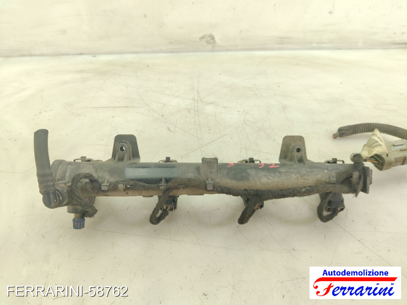 Flauto Iniettori CITROEN C4 LC 1.4 16V 2004-2011 9644224380, 9652451580 8