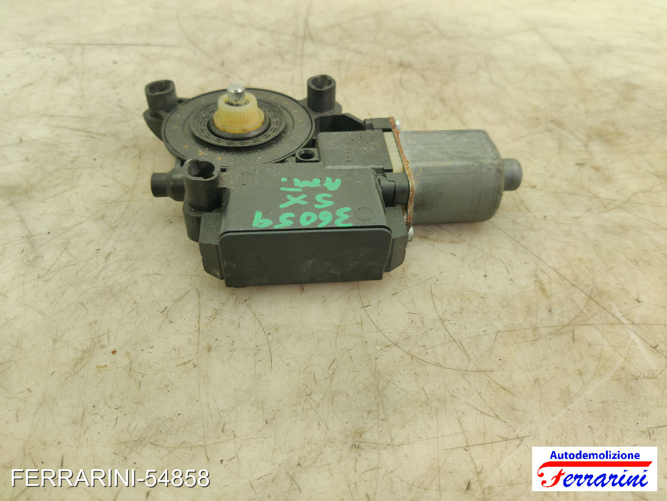 Motorino Alzavetro VW POLO 6C1, 6R1 1.6 TDI 2009-2023 E850201004, 01J0822530 7
