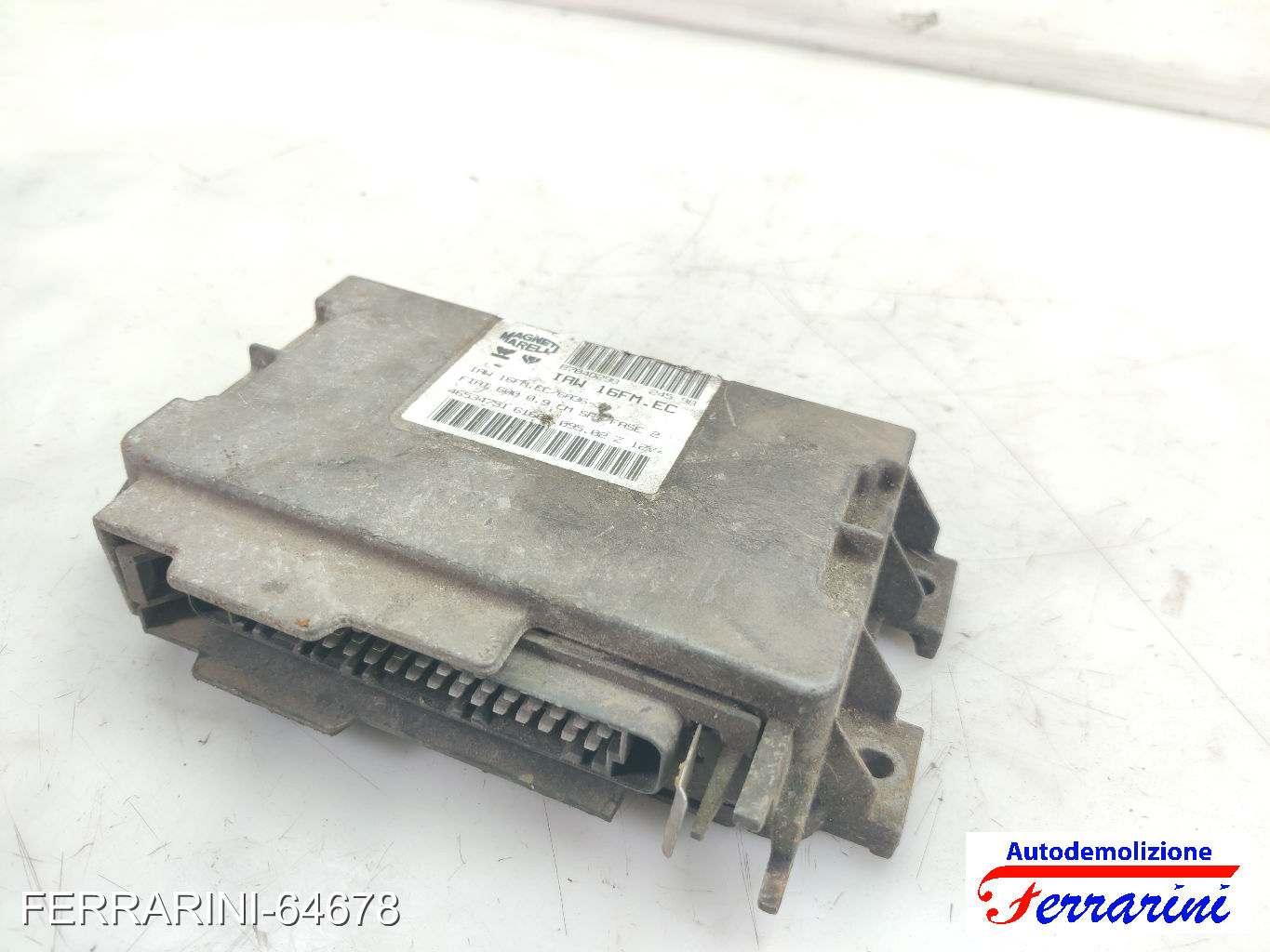 Centralina Motore FIAT SEICENTO 600 287 1.1 1998-2010 46534751, B704D298 6