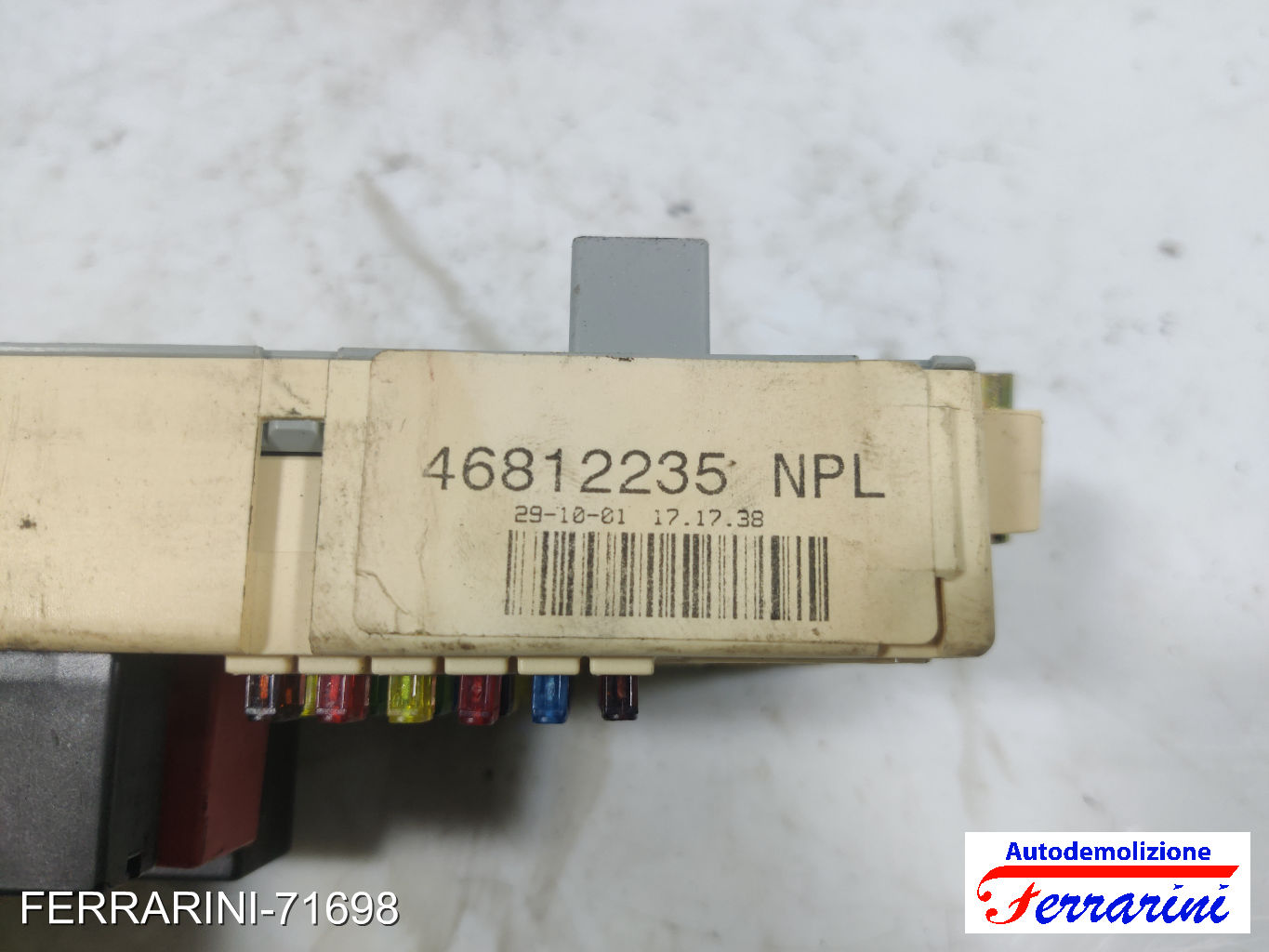 Body Computer FIAT PUNTO 188 1.2 60 1999-2010 46812235, 46758963, 188C2
