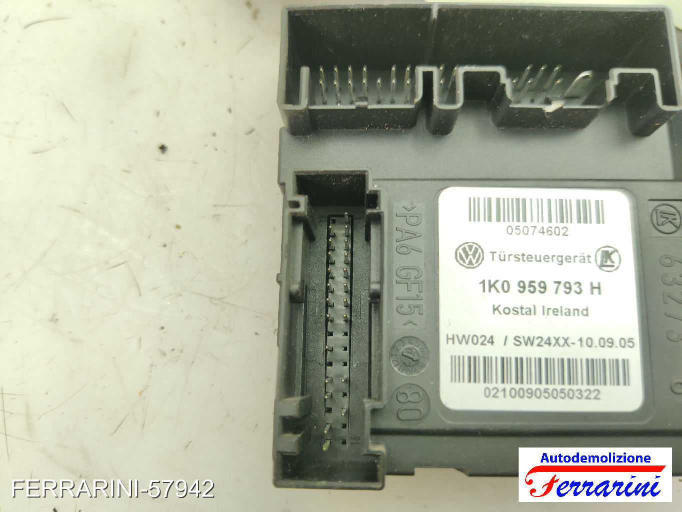 Alzavetro VW PASSAT VARIANT 3C5 2005-2009 sinistro, sx, frontale, anteriore