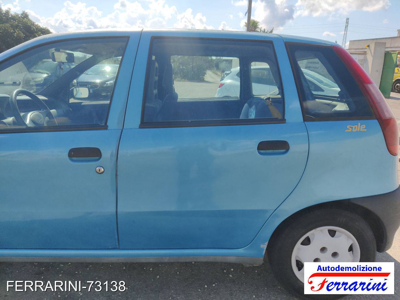 Sportello Portiera Retro Sinistra
