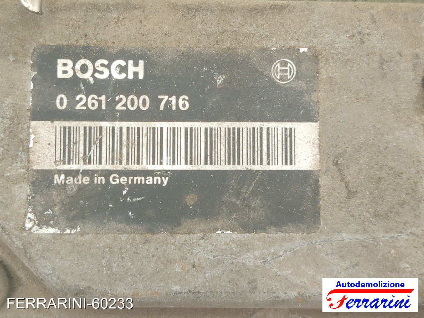Centralina Motore AUTOBIANCHI Y10 1.1 1989-1995 7778785, 0261200716, 26SA2280 10